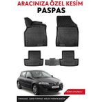 Ko Kaliteoto Renault Megane 2 Hatcback 2006-2007-2008-2009 Model Araca Özel Havuzlu Paspas Takım - Siyah