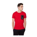 Ko Samui Bisiklet Yaka Baskılı Kırmızı-Siyah T-Shirt, L, 5003089407, Kırmızı - Siyah, Erkek