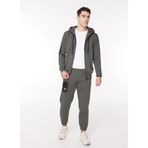 Ko Samui Kapüşonlu Haki Erkek Sweatshirt, Haki, L