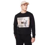 Ko Samui Kapüşonlu Regular Fit Erkek Sweatshirt, Siyah, M