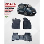 Koala Oto Tekstil Fiat Fiorino Havuzlu Paspas 2007-2025 - Siyah