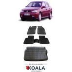 Koala Oto Tekstil Opel Astra G Hatcback Havuzlu Paspas ve Bagaj Havuzu Set 1998 2004 - Siyah