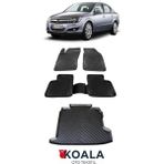 Koala Oto Tekstil Opel Astra H Sedan Havuzlu Paspas ve Bagaj Havuzu Set 2007 2013 - Siyah