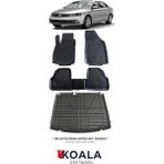 Koala Oto Tekstil Volkswagen Jetta (2011-2019) Koala Havuzlu Paspas ve Bagaj Havuzu - Siyah