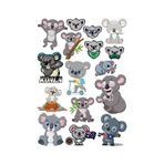 Koala Sticker Set-1 17 Parça Telefon, Tablet, Defter, Laptop Sticker