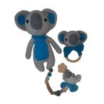 Koala Uyku Arkadaşı Yenidoğan Takım Set Amigurumi Organik Oyuncak