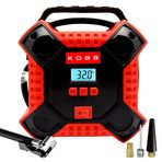 Kobb KB200 12 Volt 160 PSI Dijital Basınç Göstergeli Lastik Şişirme Hava Pompası