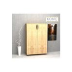 Kobiç Dosya Dolabı Tam Kapak 80x35x115 Cm Meşe