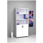KOBİÇ DOSYA DOLABI YARIM KAPAK 70X35X185 CM (BEYAZ)