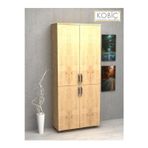 Kobiç Ofis Dosya Dolabı Tam Kapak Suntalam Dolap 80X35X185 Cm (Meşe)