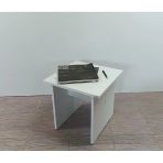 KOBİÇ OFİS SEHPASI 45X45X45 CM (BEYAZ)