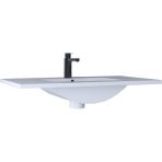 Kobos Cristal 80 cm Etajerli Lavabo KB4252001 - Beyaz