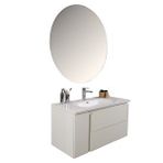 Kobos Future 100 Cm Banyo Dolabı Seti Bianco Beyaz