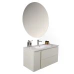 Kobos Future 100 Cm Banyo Dolabı Seti Bianco