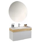 Kobos Harmony 100 Cm Banyo Dolabı Seti Bianco + Meguro