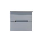 Kobos KB.100007 Mat Gri 71 cm Meta Lavabo Dolabı