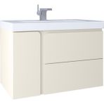 Kobos KB100025 Future 80 cm White Lavabo Dolabı