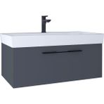 Kobos KB710033 Glow 100 cm Füme Lavabo Dolabı