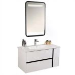 Kobos Linear 100 Cm Banyo Dolabı Seti Bianco