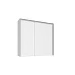 Kobos Meta 91 Cm Ayna Kapaklı Ü. Dolap Light Grey Kb300004 Çok Renkli
