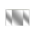 Kobos Meta KB.300008 Mat Beyaz 120 cm Aydınlatmalı Dolaplı Ayna