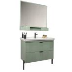 Kobos Noble 100 Cm Banyo Dolabı Seti Mint