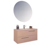 Kobos Serenity 100 Cm Banyo Dolabı Seti Rose