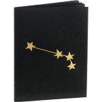 Koç Burcu Yıldız Haritası Siyah Defter