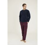 Kocabey 7304 Erkek Midi Yaka Pijama Takım