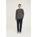 Kocabey 9215 Erkek O.yaka Pijama Takım - Lacivert