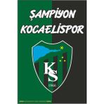 Kocaelispor Lisanslı 100X150 Balkon Bayrak Parçalı