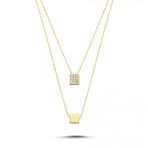Koçak 14 Ayar Küp Altın Kolye