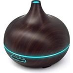 Koçak Elektronik Aroma Difüzör Gece Işığı Ultrasonic 7 LED Nemlendirici Buhar Makinası Aroma Difüzör Gece Işığı Ultrasonic 7 LED Nemlendirici Buhar Makinası - Kahverengi