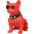 Koçak Elektronik CH-M10 Gözlüklü Bulldog Köpek Kırmızı Bluetooth Kablosuz Hoparlör