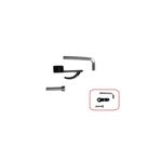 KOÇAK MOTOR Motosiklet - Scooter Metal Kask Askısı ( Askılık ) Siyah