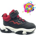 Kocamanlar Cool 26-Evil Ortopedik Kaymaz Taban Unisex Çocuk Bot - Kırmızı