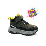 KOCAMANLAR Cool 26-Tiger Ortopedik Kaymaz Taban Unisex Çocuk Bot HAKİ