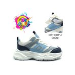 KOCAMANLAR Cool Birian Bağcık Görünümlü Cırt Cırtlı Sneaker Ortopedik Çocuk Spor Ayakkabı LACİVERT
