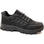 Kocamanlar Xstep X5 Erkek Ortopedik Trekking Outdoor Spor Ayakkabı Düz Taban Siyah