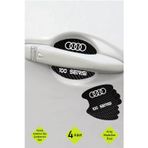 Kocamın Tasarımı Audi 100 Serisi Modeline Özel 4 Adet Karbon Desenli Çizik Önleyici Kapı İçi Folyo Takımı 100 Serisi