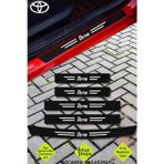 Kocamın Tasarımı Toyota Dyna Kapı ve Bagaj Eşiği Koruyucu Karbon Folyo Çizik Önleyici Sticker Seti Dyna Yazılı