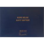 Kocaoluk Kurs Belge Kayıt Defteri Cilt Kapak