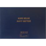 Kocaoluk Kurs Belge Kayıt Defteri Ciltl Kapak