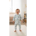 KOÇAR BEBEK ERKEK BEBEK - ÇOCUK FERMUARLI PATİKSİZ GÜNEŞ BASKILI UYKU TULUMU 2.5 TOG 9 AY - 5 YAŞ