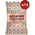 Kocatepe 100 Gram Türk Kahvesi 14 Lü - 1,5 kg