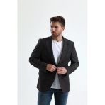 Koch London Yünlü Erkek Men Wool Blazer Jacket Formalwear Casual Ceket - Side