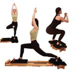 Kochler Ahşap Gövde Ayarlanabilir Yaylı Sistem Profesyonel Reformer Pilates Aleti