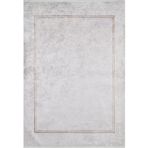Koçi Krem Çerçeveli Makinada Yıkanabilir Kaymaz Taban Dijital Makine Baskı Salon Halı-I-Haln-HLN1738-240x340