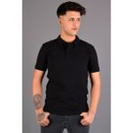 Koçmen Erkek Polo Yaka T-Shirt K-0145 - Siyah - XXL
