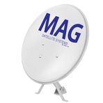 Koçsan 80 cm Ofset 10'lu Paket Küçük Mount Mag Çanak Anten
